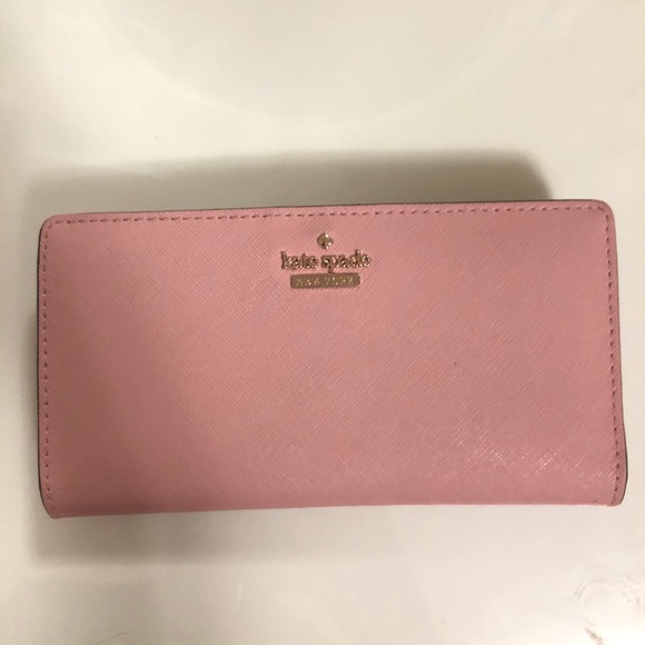 kate spade pink wallet sale